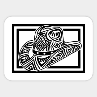 The Cowboy Hat Sticker